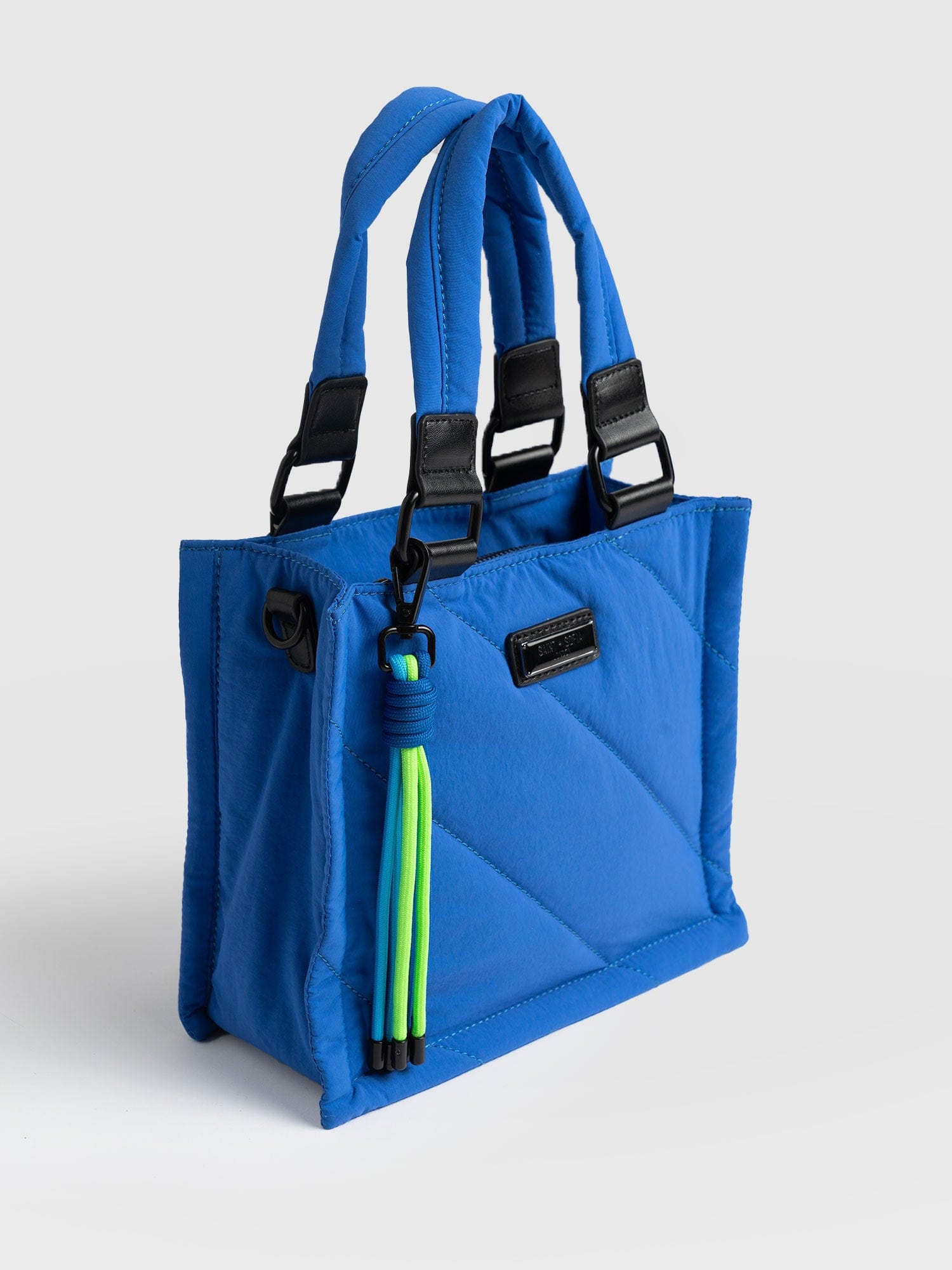 Mini Penny Tote Bag Blue - Women's Bags | Saint + Sofia® USA